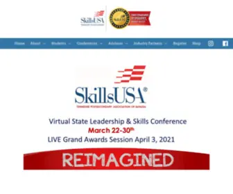 TNPSskillsusa.org(TN Skills USA) Screenshot