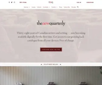 TNQ.ca(The New Quarterly) Screenshot