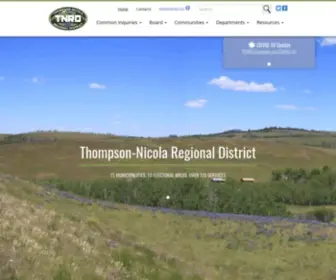 TNRD.ca(TNRD) Screenshot