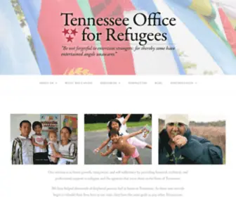 Tnrefugees.org(Tennessee Office for Refugees) Screenshot