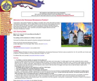 Tnrenfest.com(Tennessee Renaissance Festival) Screenshot