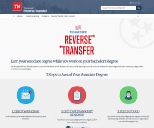 Tnreversetransfer.org(TN Reverse Transfer) Screenshot