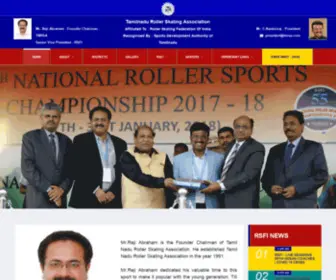 TNrsa.com(Tamilnadu Roller Skating Association) Screenshot