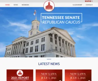 Tnsenate.com(Tennessee Senate Republican Caucus) Screenshot