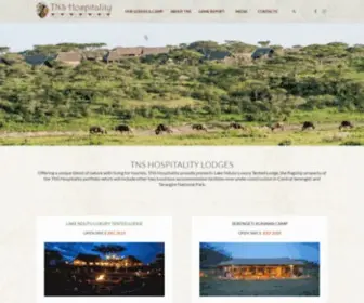 TNshospitality.co.tz(Best Lodges in Lake Ndutu) Screenshot