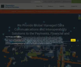 TNspay.com(Payment, Telecoms & Financial Data Solutions) Screenshot