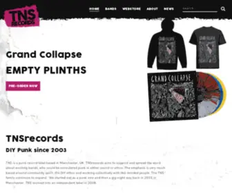 TNsrecords.co.uk(TNSrecords) Screenshot