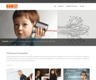 TNsWorld.com(TNS Telecom Network Solutions) Screenshot