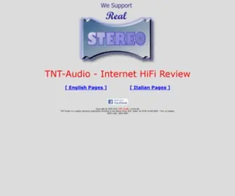 TNT-Audio.com(TNT Audio) Screenshot