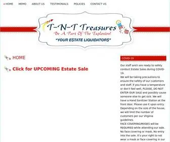 TNT-Treasures.com(TNT Treasures) Screenshot