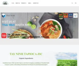 Tntapioca.com(Organic Ingredients) Screenshot