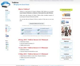 TNTdrive.com(TntDrive allows you to mount (map)) Screenshot