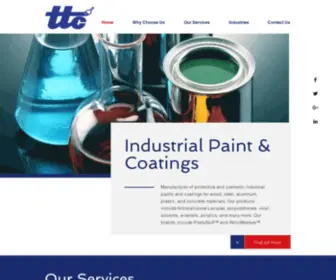 Tntechcoatings.net(Tennessee Technical Coatings) Screenshot