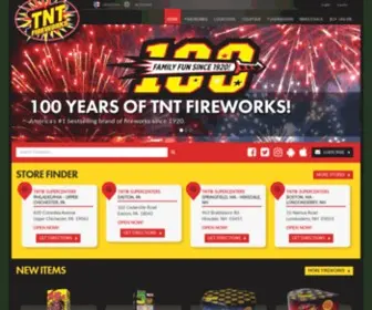 TNtfireworks.com(TNT Fireworks) Screenshot