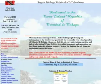 Tntisland.com(Aka Roger's Trinbago Website) Screenshot