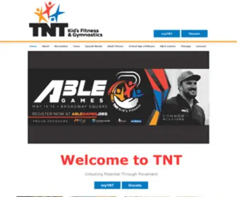 TNtkidsfitness.org(TNT Kids Fitness & Gymnastics) Screenshot