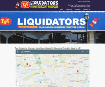 TNtliquidators.com(TNT Liquidators) Screenshot