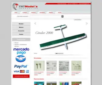 TNtmodels.com.ar(TNT Model's) Screenshot