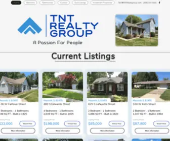 TNtrealtygroup.com(TNT Realty Group) Screenshot