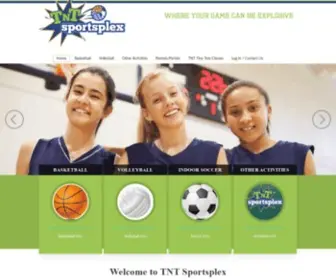 TNTsportsplex.com(TNT Sportsplex) Screenshot