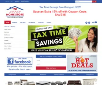 TNtsuperhomestore.com(TNT Super Home Store) Screenshot