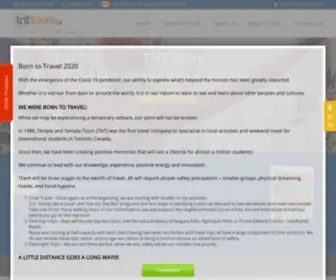 TNttours.ca(Tours agencies in Toronto) Screenshot