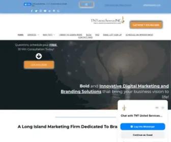 Tntusinc.com(Long Island Digital Marketing Company) Screenshot