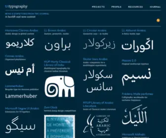 TNTypography.eu(Type design & typography) Screenshot