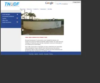 Tnudf.com(Tamil Nadu Urban Development Fund) Screenshot