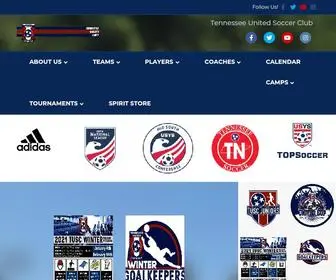 Tnunitedsc.com(TeamSnap Template Sites site) Screenshot