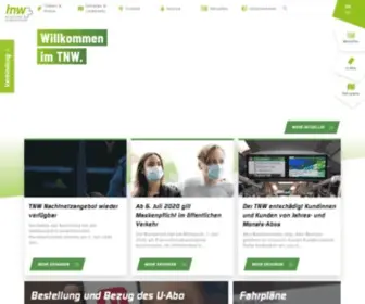 TNW.ch(Tarifverbund Nordwestschweiz) Screenshot