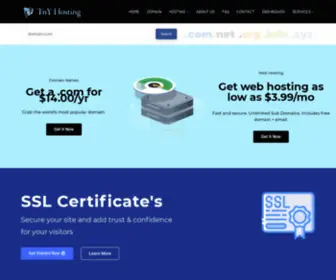 TNyhosting.com(TNY hosting) Screenshot