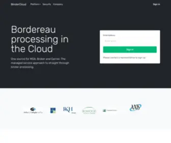 TO-Admincloud.com(BinderCloud) Screenshot