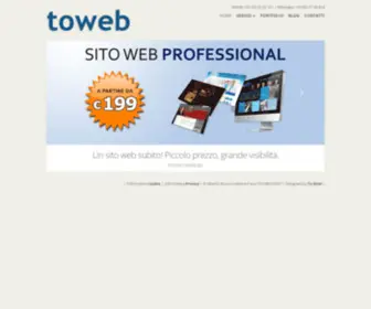 TO-Web.it(Siti web economici e negozi online) Screenshot