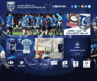 TO13.com(Toulouse Olympique XIII) Screenshot