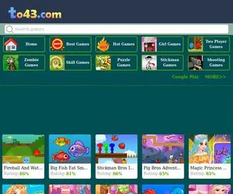 TO43.com(To43 Games) Screenshot