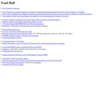 Toad.com(Toad Hall) Screenshot