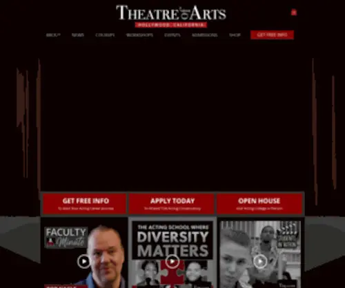 Toa.edu(Theatre of Arts) Screenshot