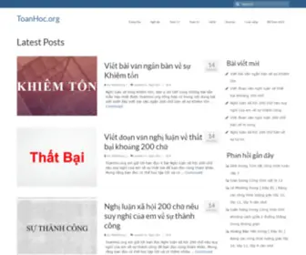 Toanhoc.org(Trang) Screenshot