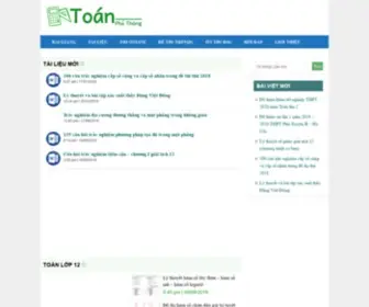 Toanpt.com(Blog) Screenshot