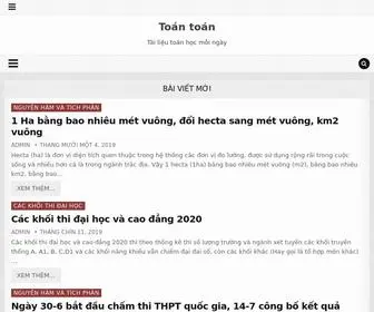 ToanToan.com(Toán toán) Screenshot