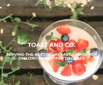 Toastandcoeatery.com(Toast And Co) Screenshot