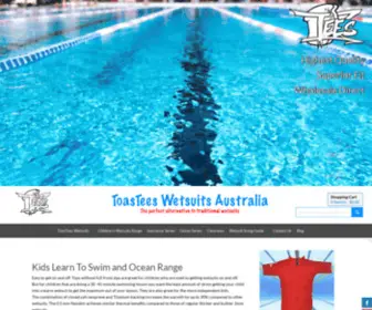 Toasteeswetsuits.com.au(Toasteeswetsuits) Screenshot