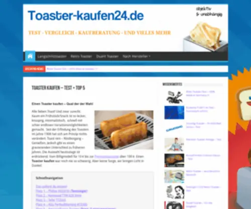 Toaster-Kaufen24.de(Toaster kaufen) Screenshot