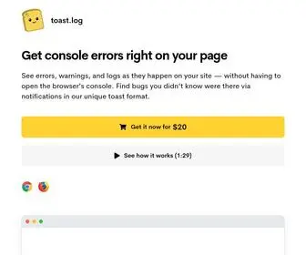 Toastlog.com(Toastlog) Screenshot