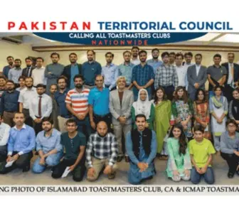 Toastmasters.pk(Toastmasters District 122) Screenshot