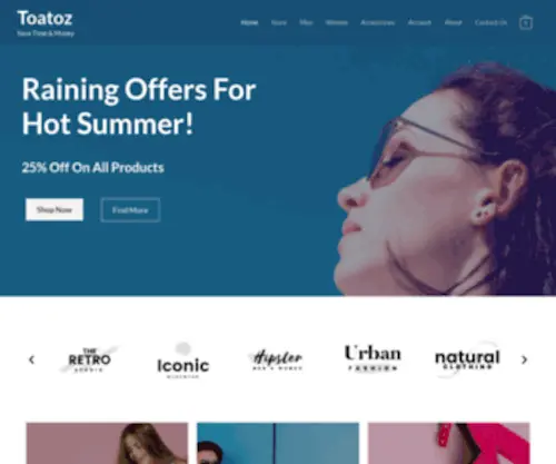 Toatoz.com(Save Time & Money) Screenshot