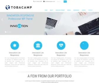 Tobacamp.com(Toba Camp) Screenshot