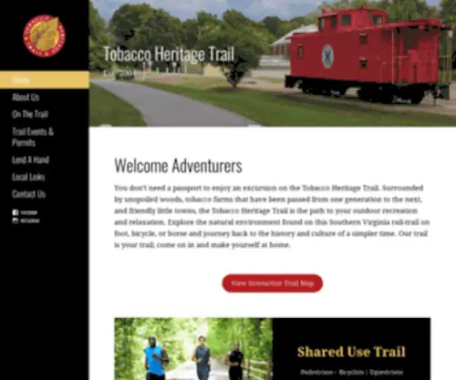 Tobaccoheritagetrail.org(Tobacco Heritage Trail) Screenshot