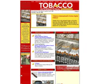 Tobaccointernational.com(Tobacco International) Screenshot